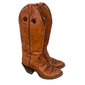 The Sanders Tall Western Boots Vintage Women Size 6.5 B